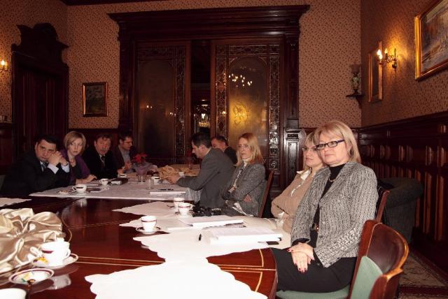 20. 2010.12.10 członkinie LSP-E J. Kocot i Z. Sitarz jako pełnomocniczki Zarządu F PPRN ds praktyk zawodowych.